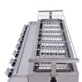 thumbnail image 1 of 8 Burner BBQ Gas Grill Stainless Steel LPG Tabletop Gas Grill with Steel Shield 201 Stainless Steel Silver 100*23cm 12.5kg/27.56lbs, 1 of 17