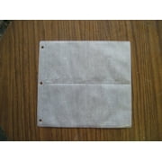 8-CD BINDING SLEEVES, WHITE, SF005WHT 100 PCS
