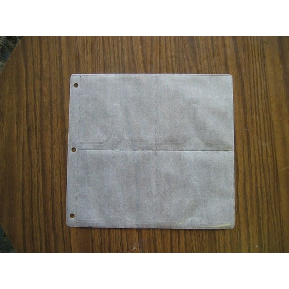 8-CD BINDING SLEEVES, WHITE, SF005WHT 100 PCS
