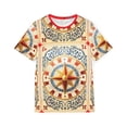 thumbnail image 1 of 8-Card Deck Graphic T-Shirt, Art Design Poly Shirt, All Over Print Graphic Tee, Playing Cards T-Shirt, Playing Cards Tees, 1 of 12
