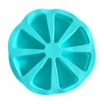 thumbnail image 1 of 8 Cavity Cake Slice Mold Scone Pan Mold Pizza Slice Baking Mold Cornbread Mold Mousse Cake Pizza Mold Triangle Soap Mold 8 Triangle Cavity Silicone Portion Cake Pan, 1 of 8