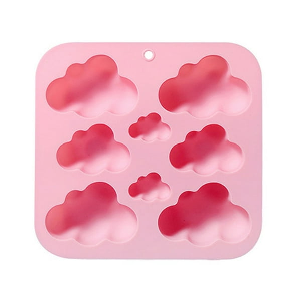 8 Cavity Clouds Shaped Fondant Cake Decorating Silicone Mold Pastry Chocolate Mould Candy Ice Cream Mold DIY Baking Tool