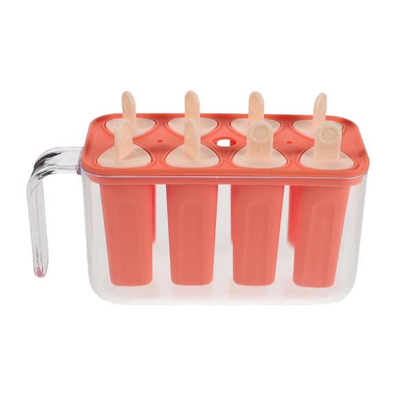 8 Cavity Ice Maker Tray Food Grade DIY Ice Container Reusable For Homemade Desserts And Freezer Use Tacky Mats Mats for Resin Casting Hands Resin Earring with Hole Large Slab Silicone Casting Resin