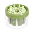 thumbnail image 1 of 8-Cavity Silicone Ice Cream Mold Set with Sticks – BPA-Free Easy Release, Kids DIY Homemade Popsicle Maker, Dishwasher Safe & Compact Freezer Storage for Yogurt, Fruit Treats Green, 1 of 5