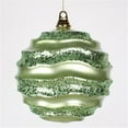 thumbnail image 1 of 8'' Celadon Green Candy Glit Wave Ball, 1 of 1