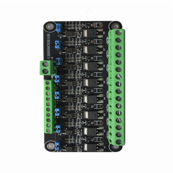 8 Channel MOSFET Microcontroller PLC Amplification Field-Effect Drive Tube Optocoupler Isolation PWM Control Switch B
