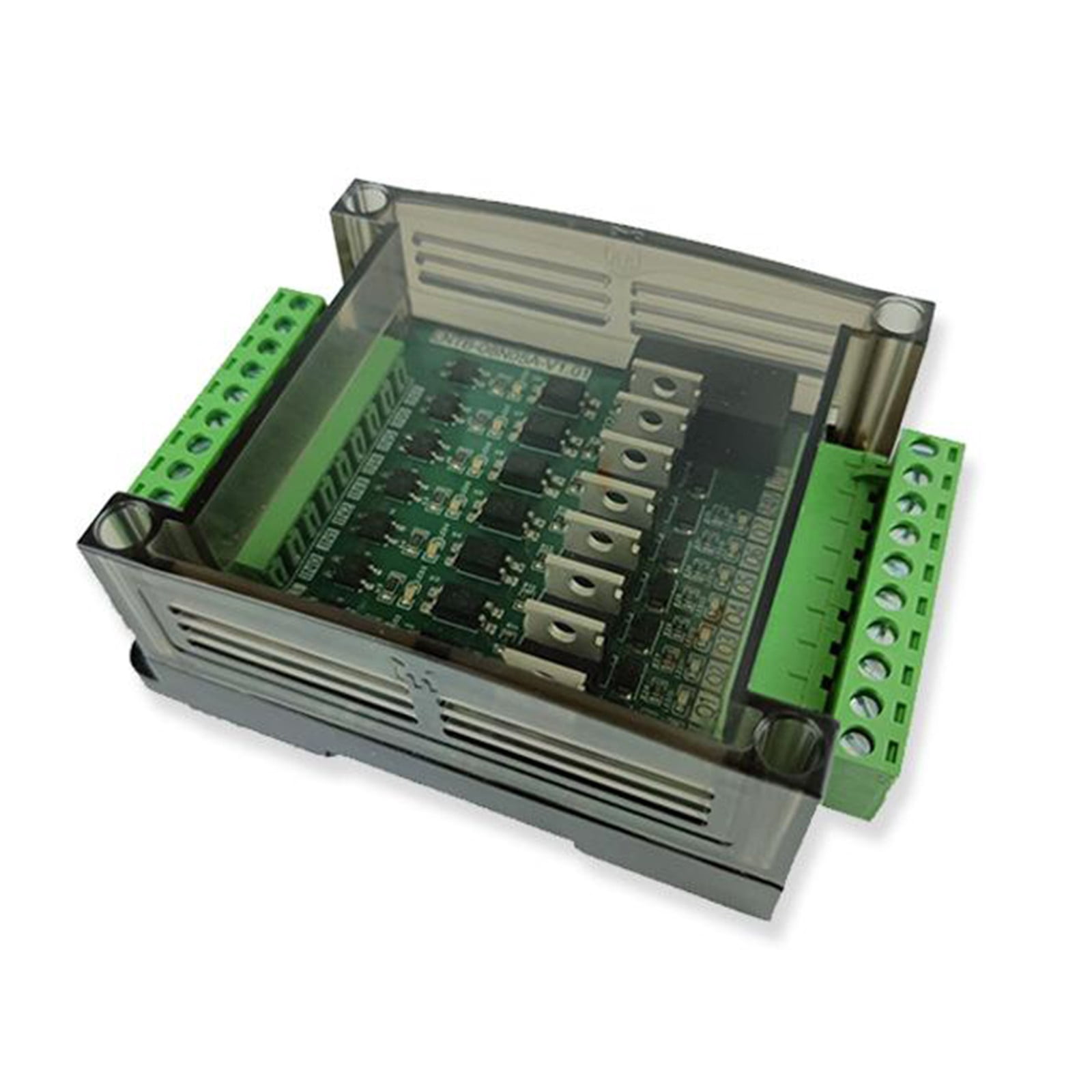 8 Channel PLC DC Increase Board 5A 12/24VDC NPN Output Control Module ...