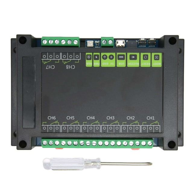 8 Channel Relay Module Power Isolation Photocoupler Isolation USB Port