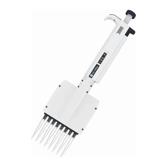 8 Channels Pipette 12 Channels Multichannel Pipette Lab Manual Digital Adjustable Micropipette , High-Accurate