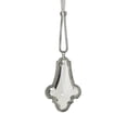 thumbnail image 1 of Allstate 8" Classy and Classic Crystal Pendant Drop Christmas Ornament - Silver, 1 of 3