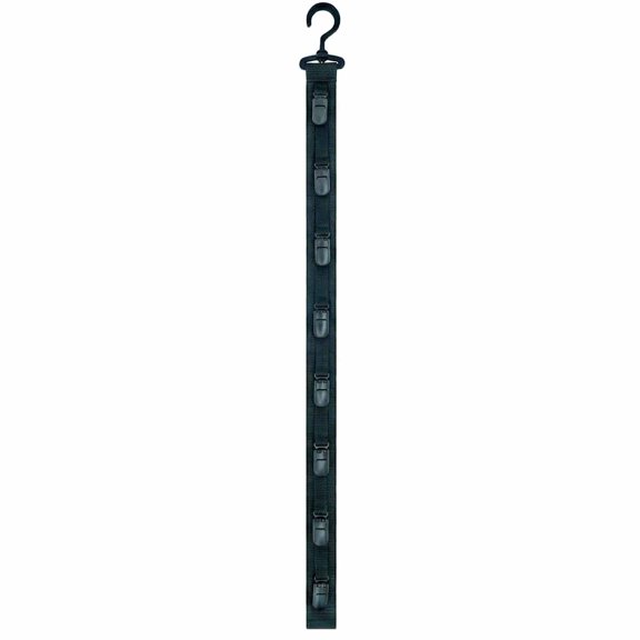 8-Clip Wall Mount Hat Rack, Closet Hat Rack Hanging Hat Organizer, for Baseball Caps, Wall or Door Mounted