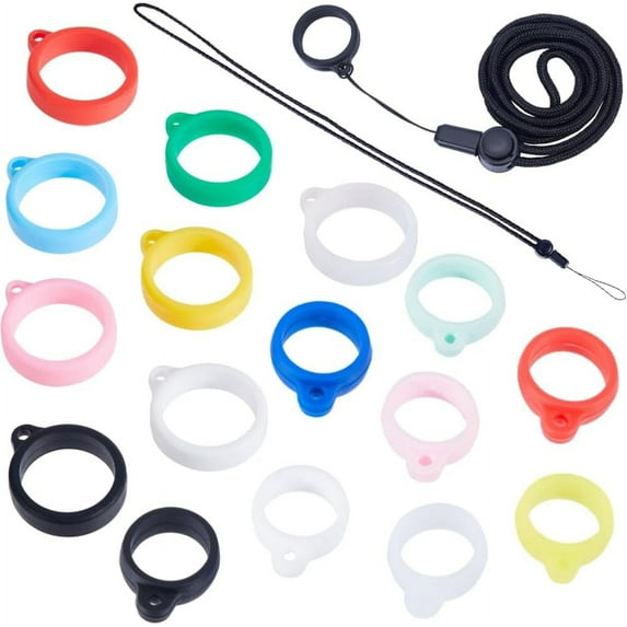 cigarette électronique vienne Neck Lanyard With Rings Shappy Anti-Lost Lanyard Set