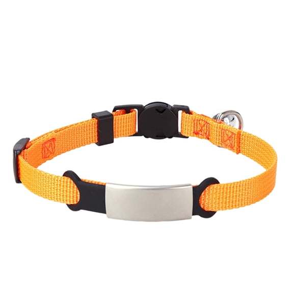 8 Color Breakaway Cat Collar, Adjustable Safety Snap Nylon Collar with Bell, Soft Lightweight Collar for Kittens Adult Cats, Easy to Clean