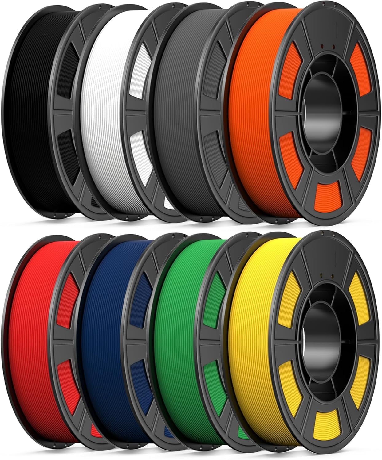 8 Color Bundle Hyper PLA+ 3D Printer Filament Multicolor Filament 1 ...