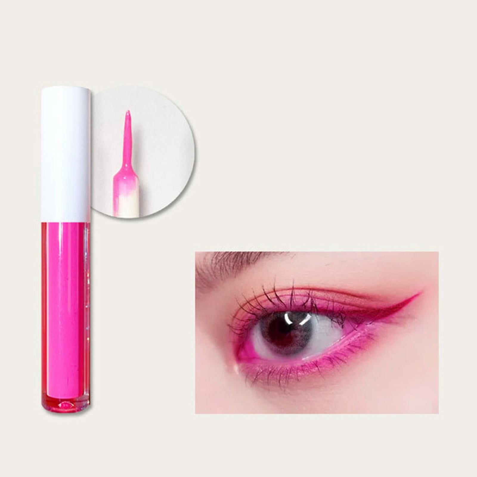 8 Color Eyeliner Solution Color Fluorescent Eyeliner Solution Smooth