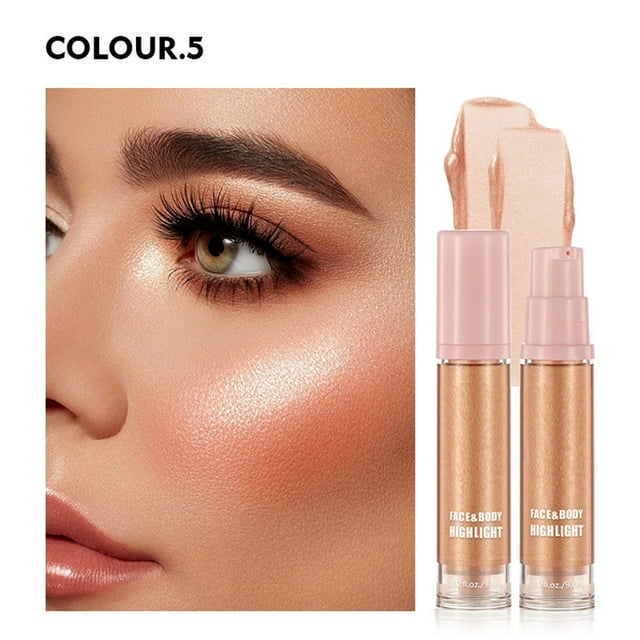 8 Color And Highlighter For Contouring And Strobing Highlighter Contouring Highlighter Highlighter Liquid Powder Face Glow Makeup Highlight Make up Pallet Korean Glitter Liner Items under 2 You Have
