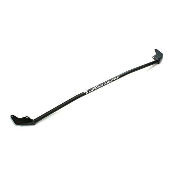 8 Color choices - USA MADE - Massive Front Strut Tower Brace Shock Stress Bar Competition Series Compatible with 2012-2018 Ford Focus ALL SE ST RS MK3 (Conspiracy BLACK)