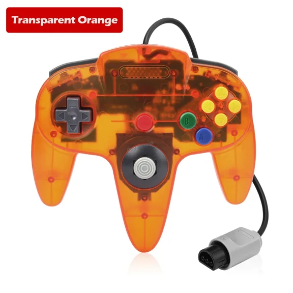 8 Colors For N64 Controller Classic Wired Remote Control Gamepad Gaming Joystick Retro Video Game System For N64 Console Joypads
