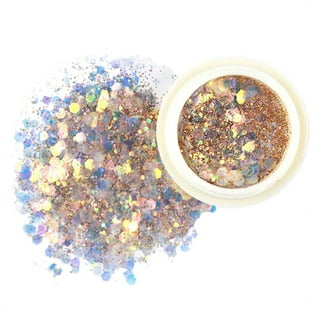 Holographic Bubble Glitter For Resin Filler Hollow Circle Sequins