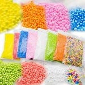 8 Colors Styrofoam Foam Balls for Slime Styrofoam Beads Polystyrene DIY Gift