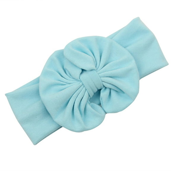 8 Colors Super Stretchy Soft Knot Baby Girl Headbands with Hair Bows Head Wrap For Newborn Baby Girls Infant Toddlers Kids