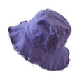 thumbnail image 1 of 8 Colors Women Bucket Hat, Foldable Breathable Sun Protection Fisherman for Outdoor 1Pc, 1 of 7
