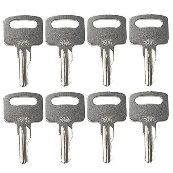 8 Common Ignition Keys Suitable for Heavy Construction Machinery Equipment