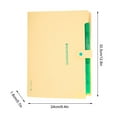thumbnail image 1 of 8 Compartment Expanding File Organizer, A4 Document Sorter and Test Paper Classifier for Office Desk, Campus Supplies and Efficient Home Paperwork Management, 1 of 3