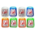 thumbnail image 1 of (8) Coralite First Aid Travel Kits Bandages Latex Free Assorted Colors, 1 of 3