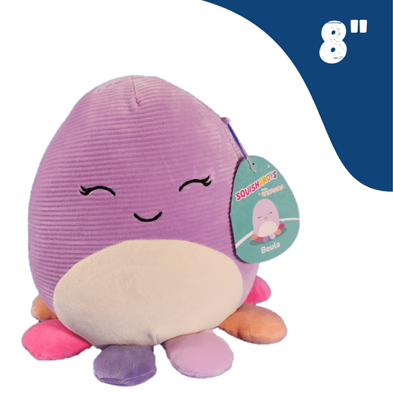 8" Corduroy Beula the Octopus Squishmallow
