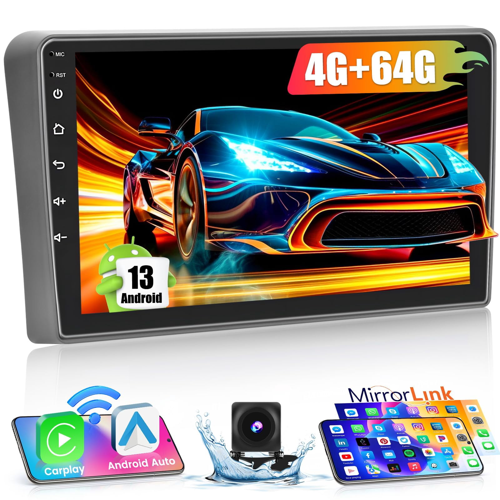 Toyota Aygo/ Peugeot108 / Citroen C1 2014-2021 Apple Carplay