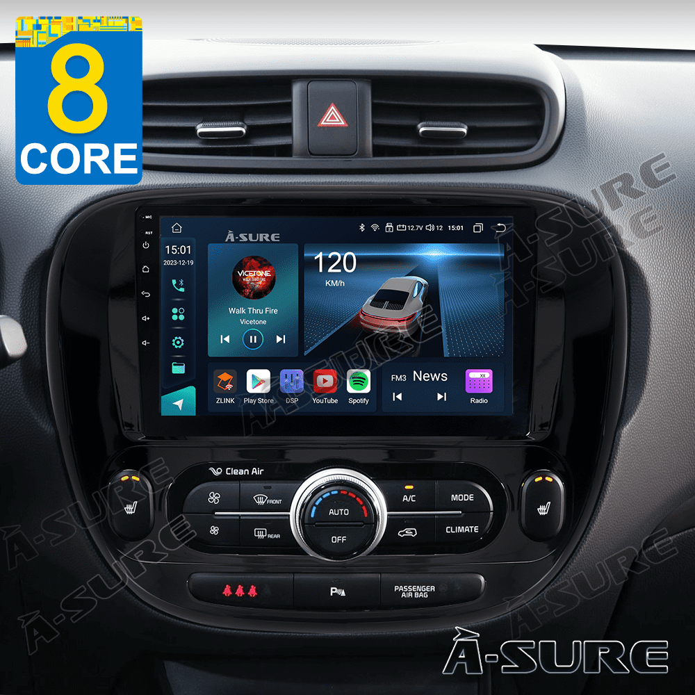 CAMECHO Android Radio de Coche GPS para VW Tiguan (2010-2017),Radio 2DIN con Pantalla de 9