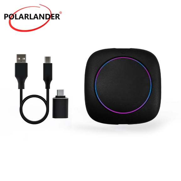 8-Core Wireless CarPlay Android Auto Adapter Box Built-in GPS 4G WiFi Support Netflix YouTube For Wired Touchscreen CarPlay Vehicles
