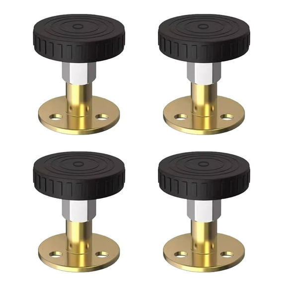 8 Counts Adjustable Threaded Headboard Stoppers Fixer, Metal Bed Frame Anti-Shake Tool, Antishake Support Stabilizer for Beds, Sofas