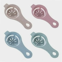 8 Counts Egg Yolk White Separator, Egg Separator Egg Yolk Separator Food Grade Egg White Filter Egg Separator Tool Kitchen Baking Gadget