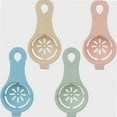 thumbnail image 1 of 8 Counts Egg Yolk White Separator, Egg Separator Egg Yolk Separator Food Grade Egg White Filter Egg Separator Tool Kitchen Baking Gadget, 1 of 5