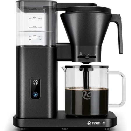8 Cup Drip Coffee Maker with 3s Instant Heat,Cold Brew & 40 Min Keep Warm Function