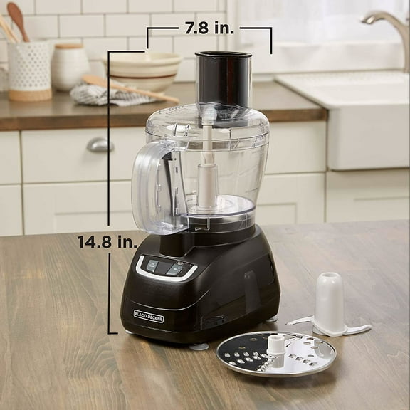 8-Cup Food Processor, Black, FP1600B