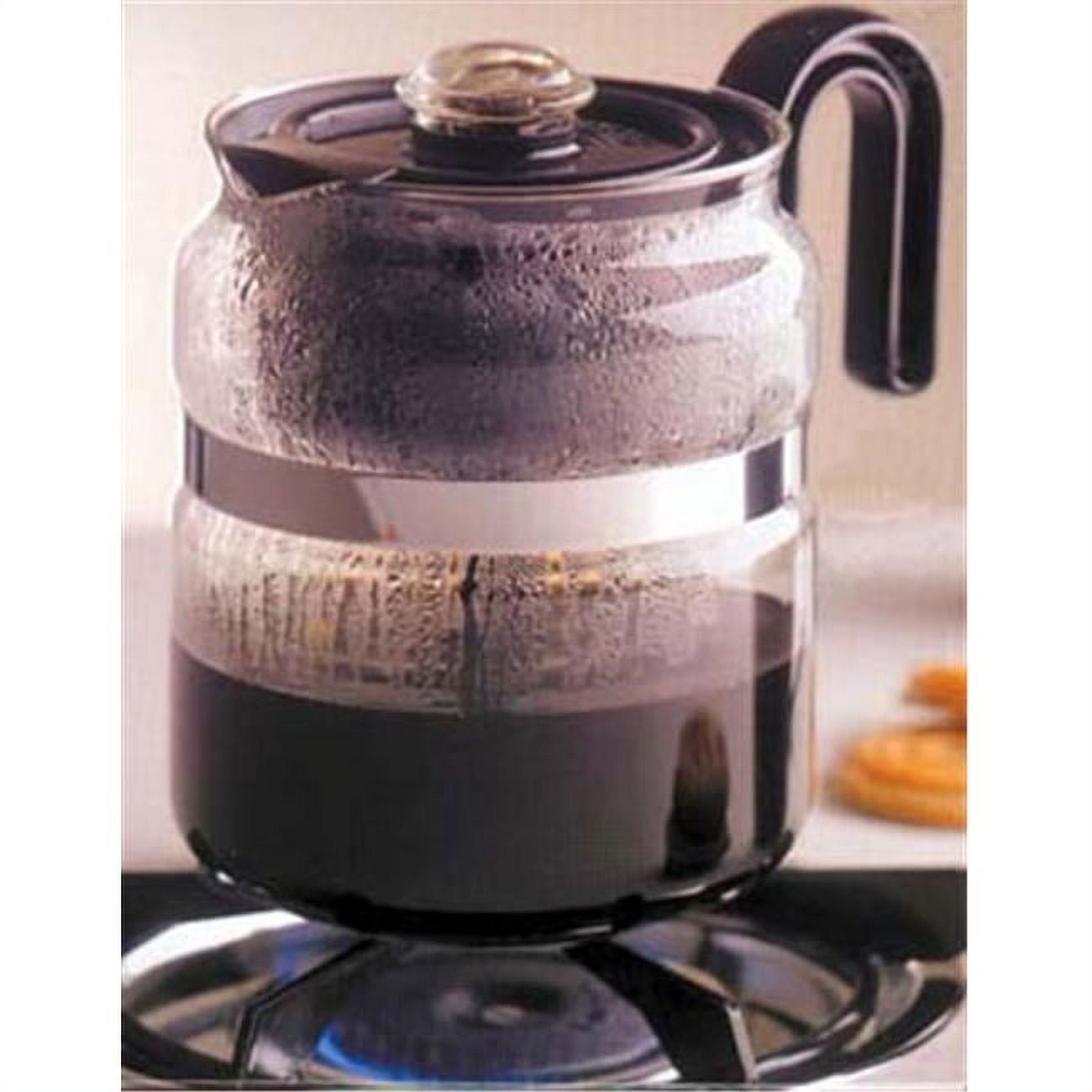Medelco 8 Cup 64 OZ Glass Stovetop Coffee Percolator 39206724441