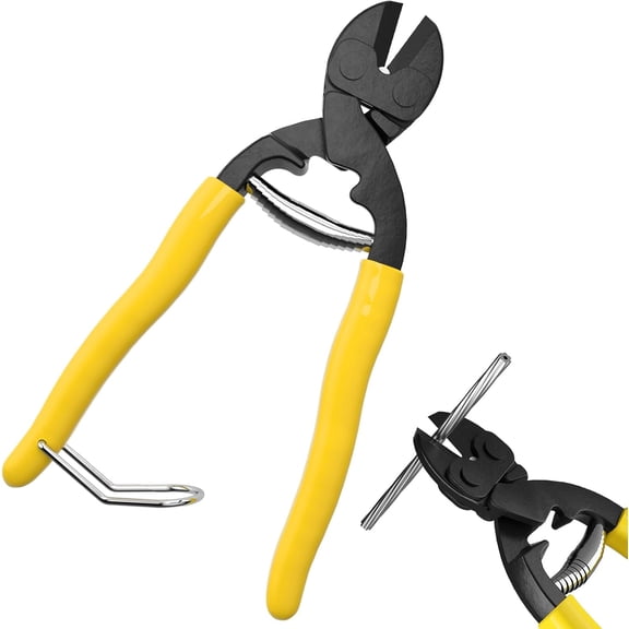 8" Cutting Pliers Wire Cutter Steel Cable Cuts Copper Wire, Rope Spring Wire Multi-Function Hand Tool For Electricians,Homes