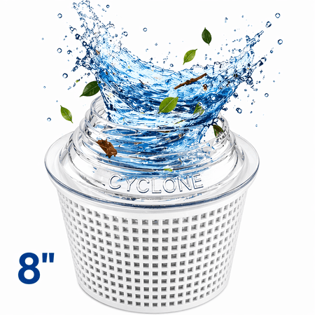 8" Cyclone - Turbo Charges Pool Skimmer Water Flow