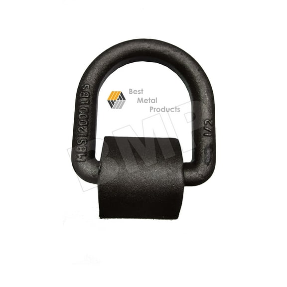 (8) D RING 1/2" With Weld On Bracket 1000201