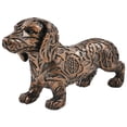 thumbnail image 1 of 8'' Dachshund Figurines, Bronze Dog Statue, Puppy Sculpture, Wiener Dog Decor, Gifts for Dog Loving Friends, 1 of 7
