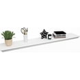 thumbnail image 1 of 8" Deep Floating Shelves Wall Mounted Shelf (White, 48inch), 1 of 9