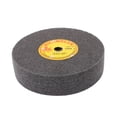 thumbnail image 1 of 8" Dia 2" Thick 180 Grit Nylon Fiber Wheel Abrasive Polishing Buffing Disc Black, 1 of 4