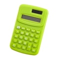 thumbnail image 1 of 8-Digit Desk Calculator, ABS Pocket Calculator with Large LCD, Stand, 240 Calculation Modes, Green, Home Office, 1 of 6