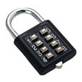 thumbnail image 1 of 8-Digit Password Combination Padlock Zinc Alloy Suitcase Smart Password Lock, 1 of 6