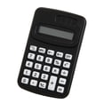 thumbnail image 1 of 8 Digit Pocket Mini Calculator, Solar Battery Dual Power Large Button Calculator for Home Office, Black, 1 of 6