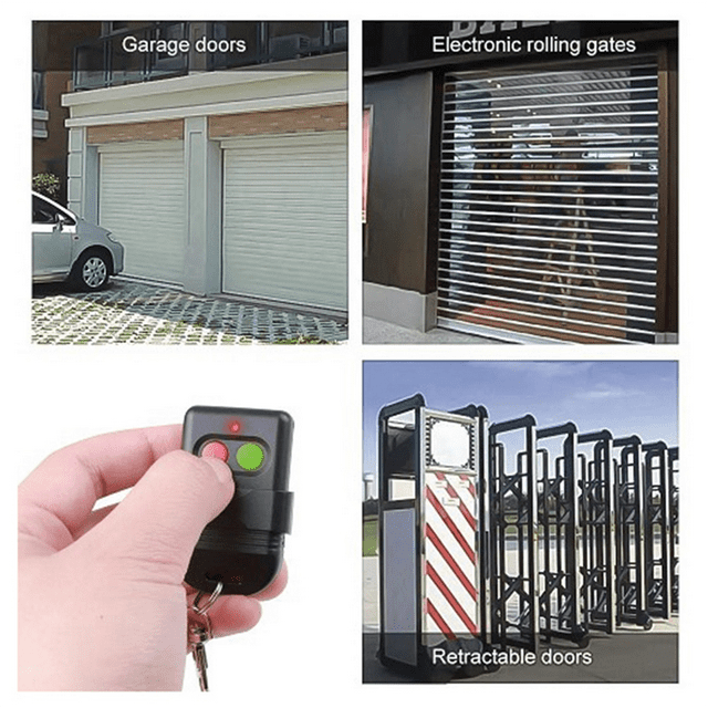 8 Dip Switch 433Mhz Smart Copy Remote Control Fixed Code 2 CH