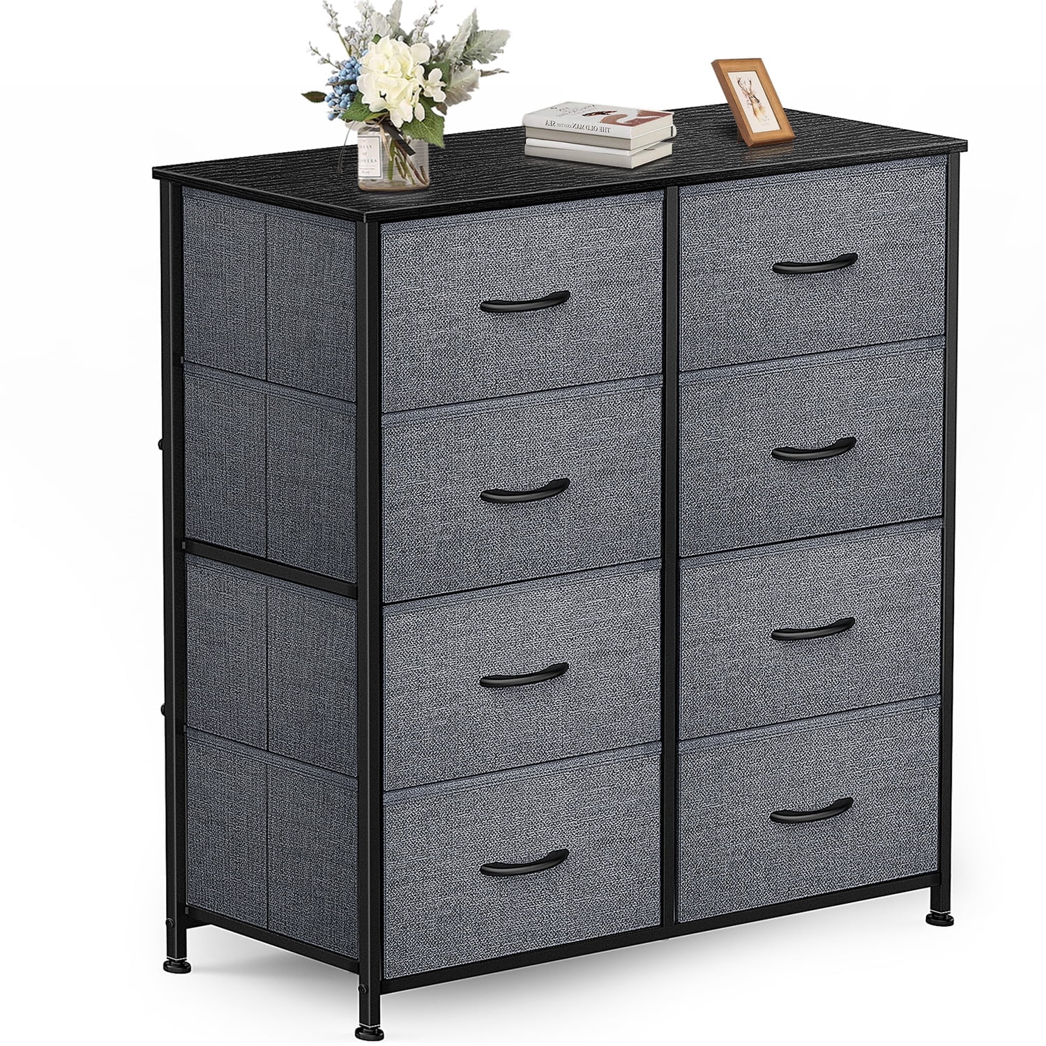 plastic dresser walmart Dressers or office Miumaeov 5-Drawer Plastic Storage Cabinet,